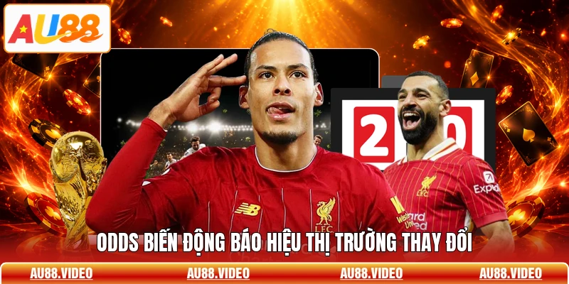 Odds biến động báo hiệu thị trường thay đổi